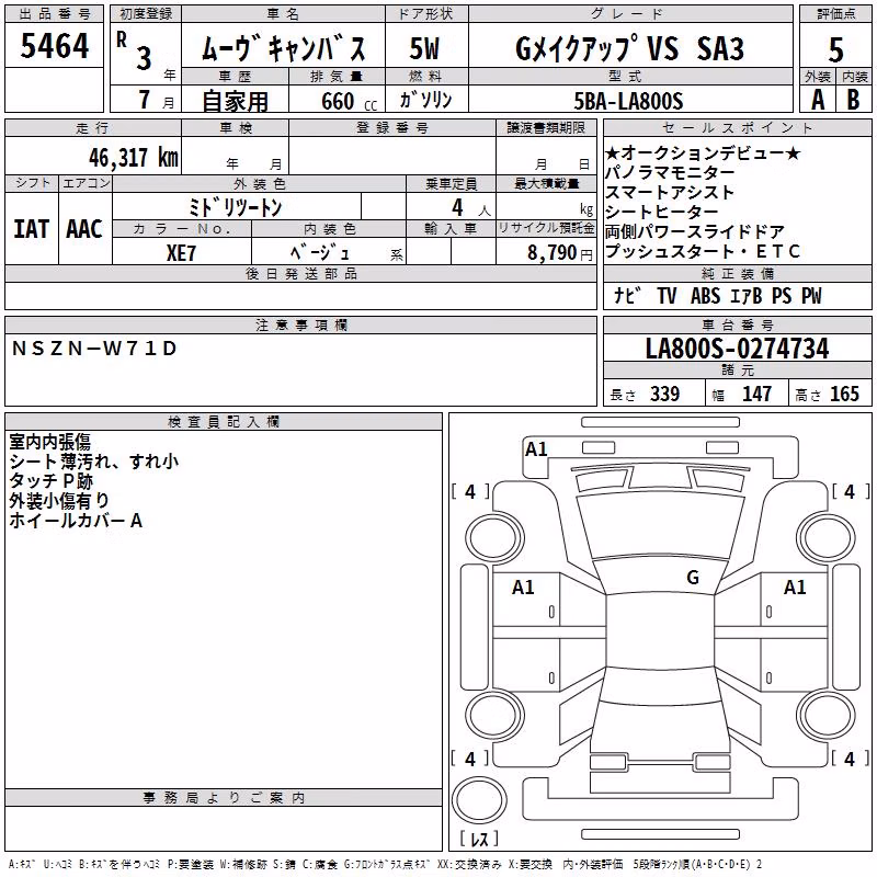 DAIHATSU MOVE CANBUS