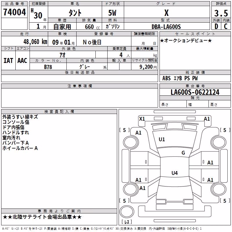 DAIHATSU TANTO