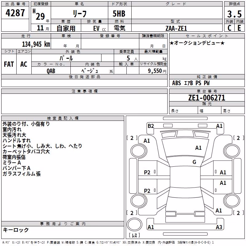 NISSAN LEAF