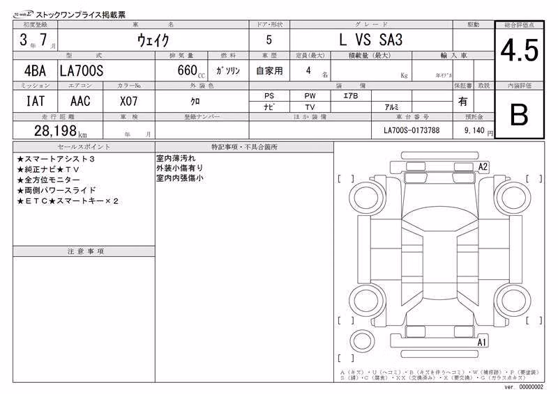 DAIHATSU WAKE