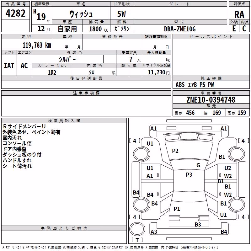 TOYOTA WISH