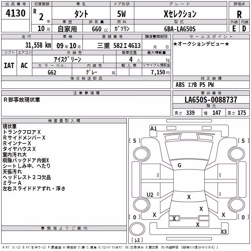 DAIHATSU TANTO