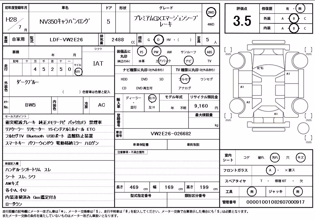 NISSAN NV350 CARAVAN