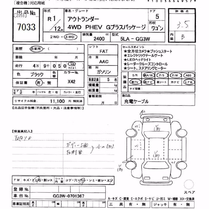 MITSUBISHI OUTLANDER
