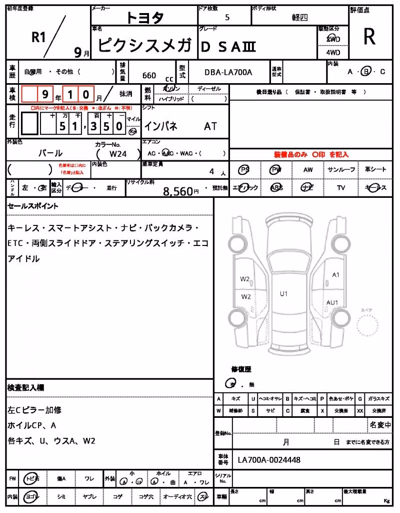 TOYOTA PIXIS MEGA