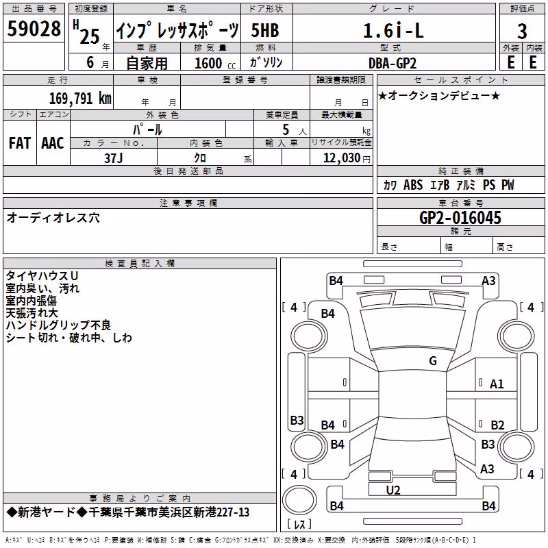 SUBARU IMPREZA