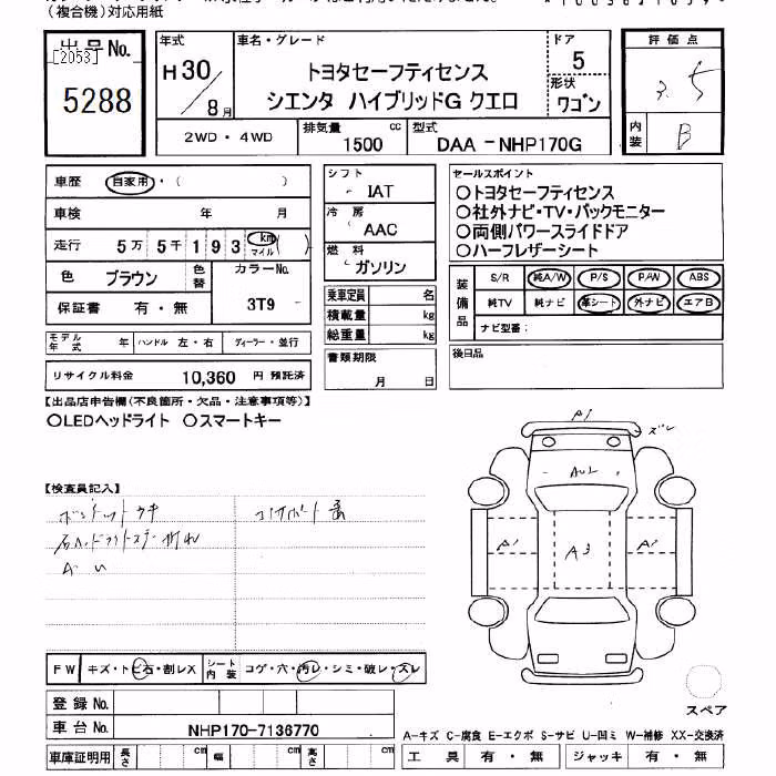 TOYOTA SIENTA
