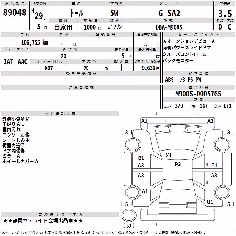 DAIHATSU THOR