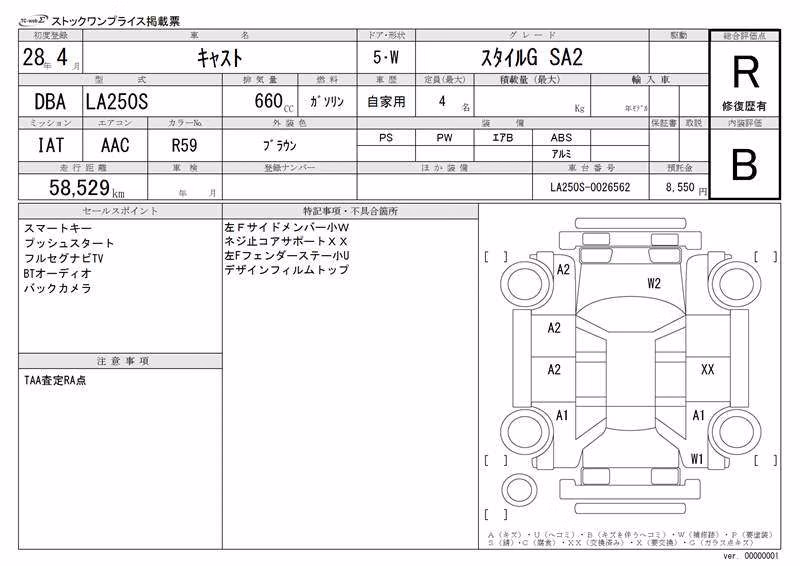 DAIHATSU CAST
