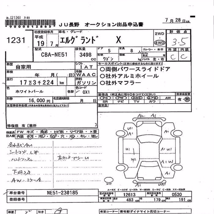 NISSAN ELGRAND