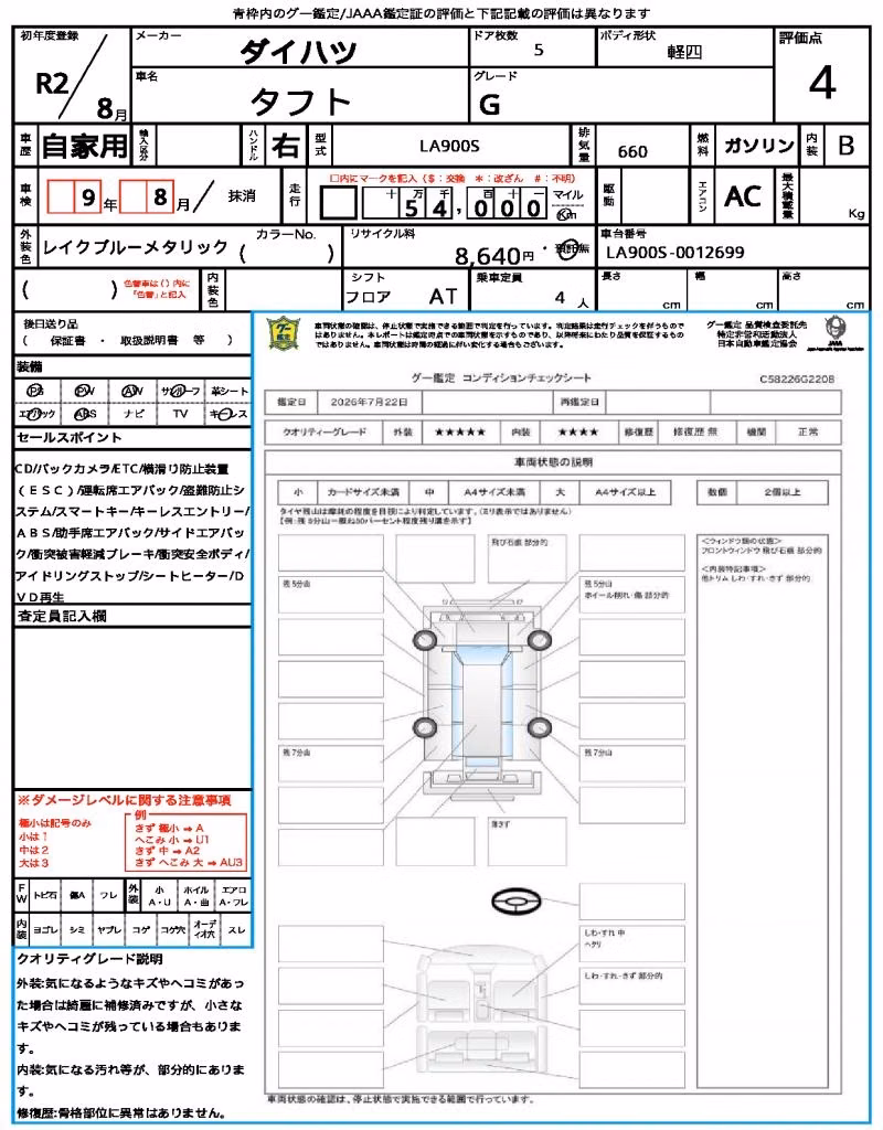 DAIHATSU TAFT