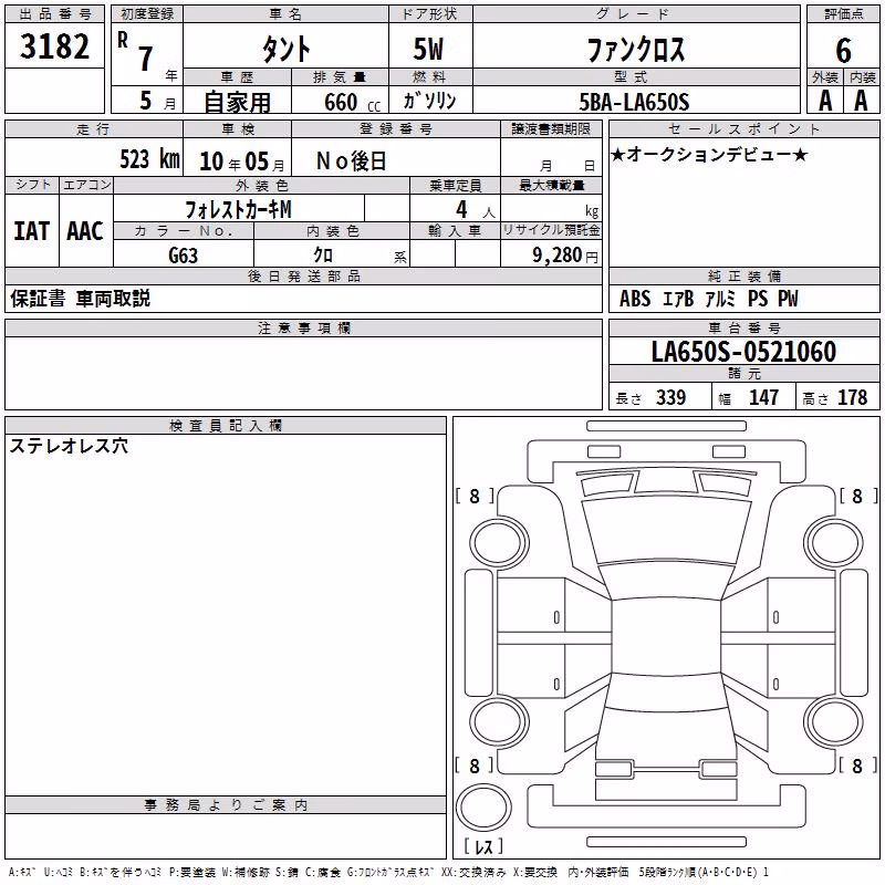 DAIHATSU TANTO