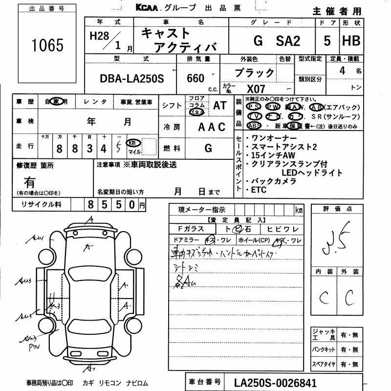 DAIHATSU CAST