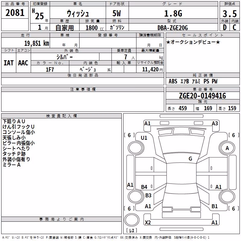 TOYOTA WISH