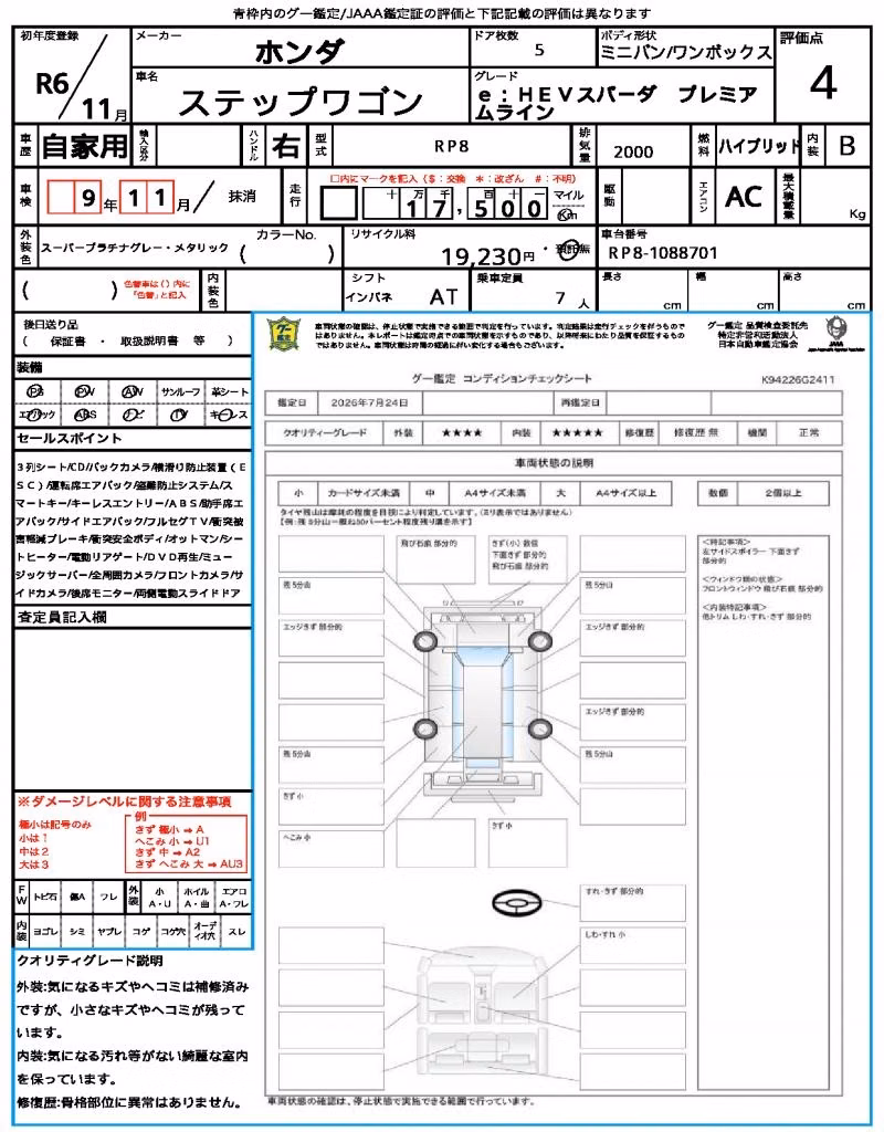 HONDA STEPWGN