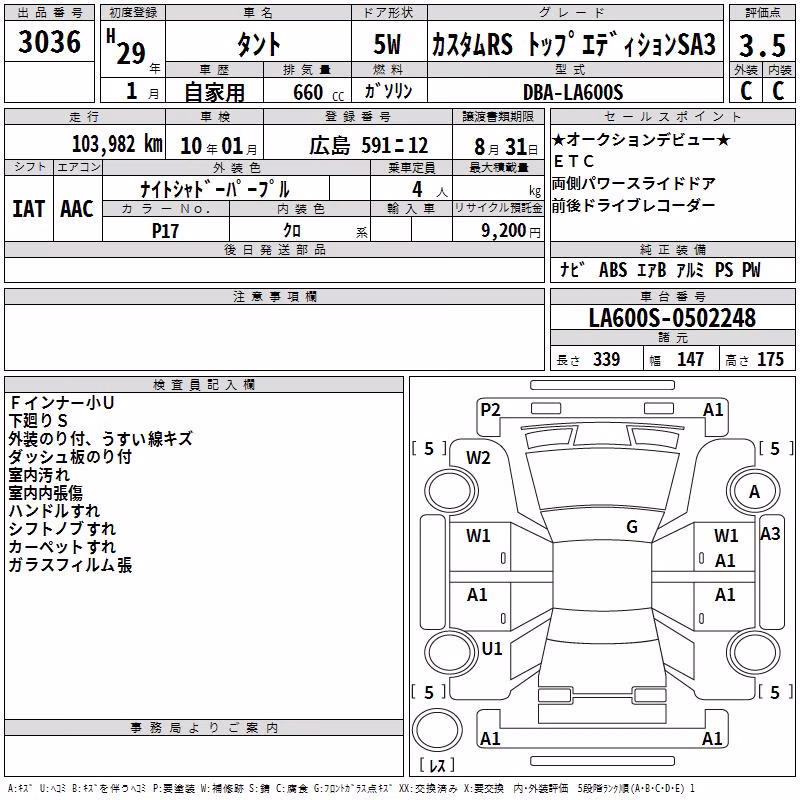 DAIHATSU TANTO