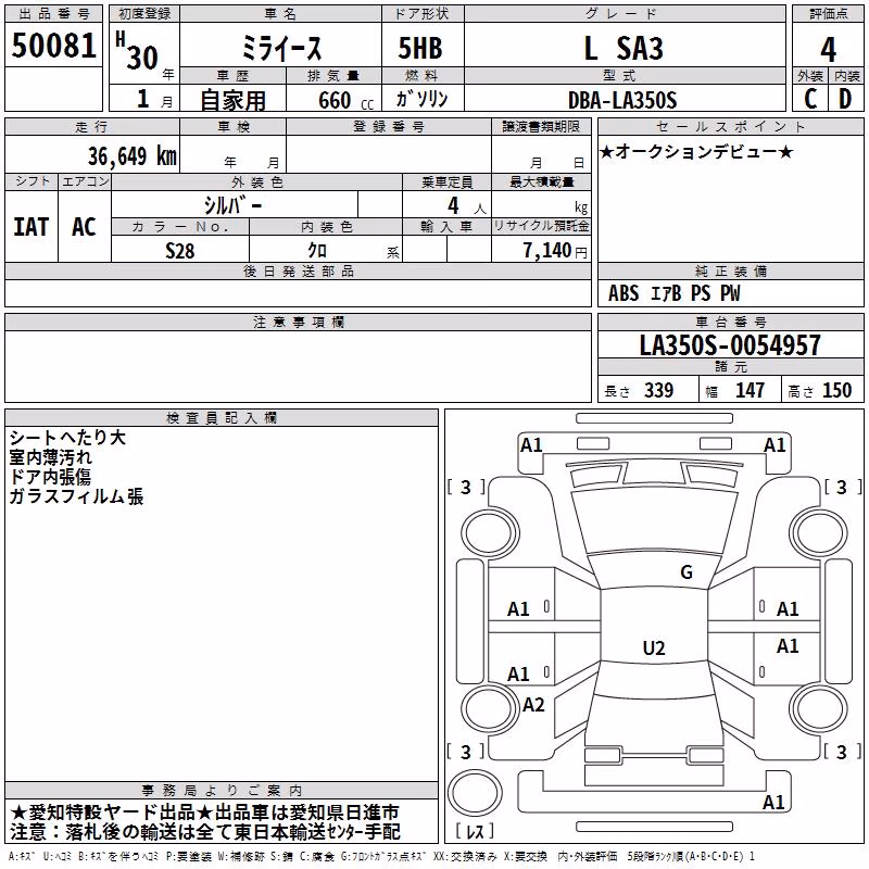 DAIHATSU MIRA E:S