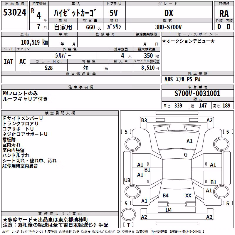 DAIHATSU ATRAI