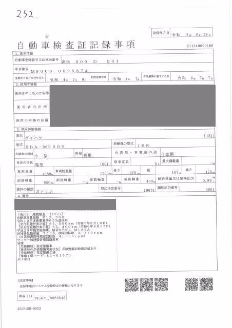 DAIHATSU THOR