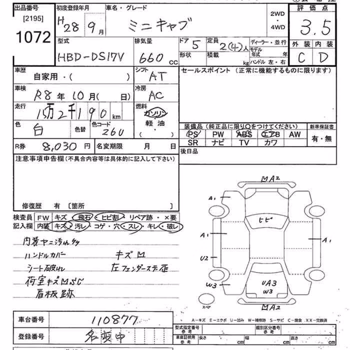 MITSUBISHI MINICAB