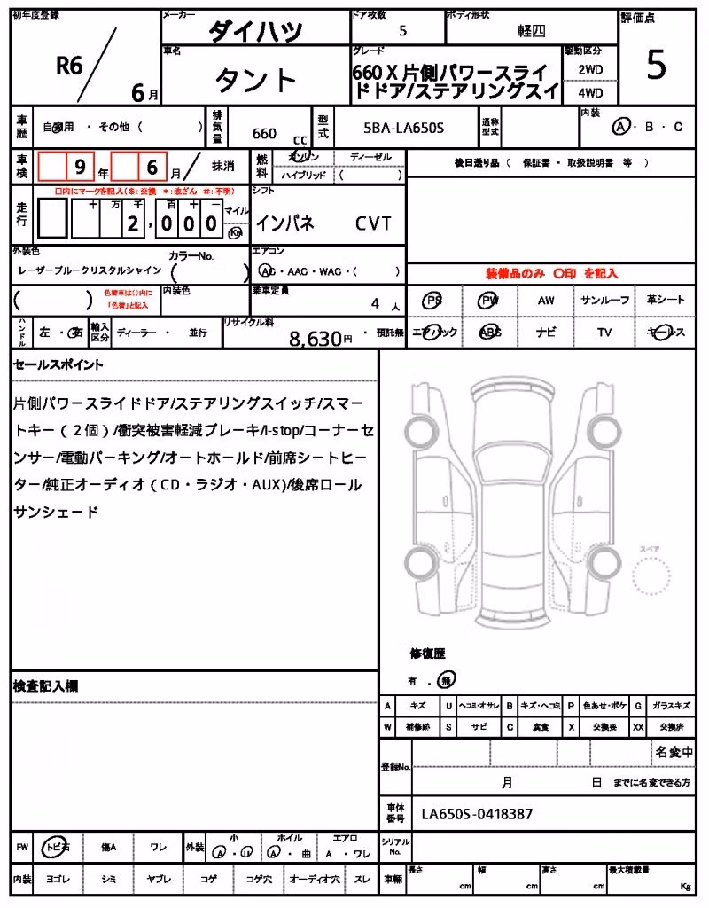 DAIHATSU TANTO