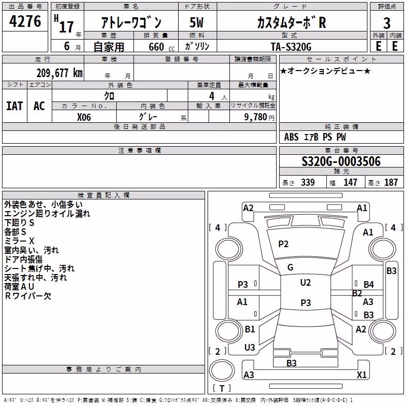 DAIHATSU ATRAI