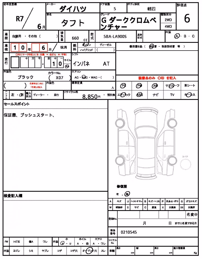 DAIHATSU TAFT