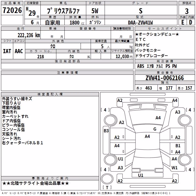 TOYOTA PRIUS ALPHA