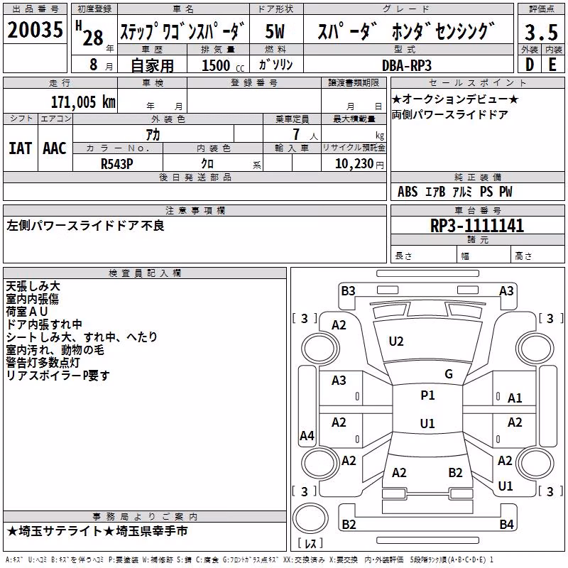 HONDA STEPWGN