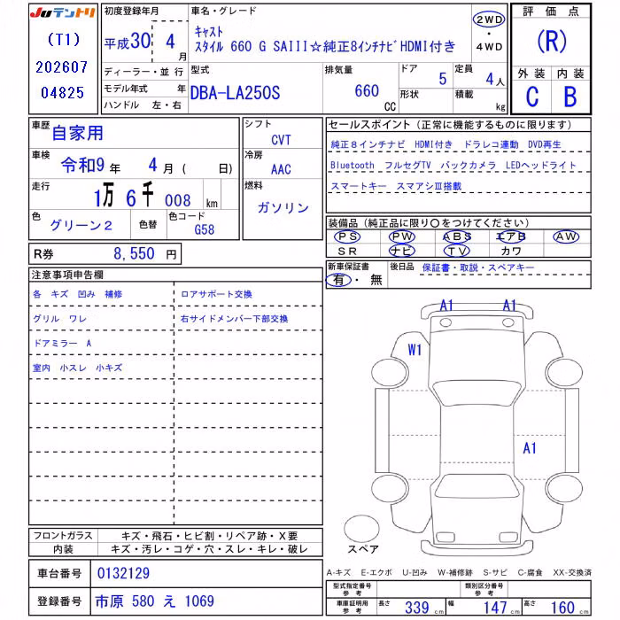 DAIHATSU CAST
