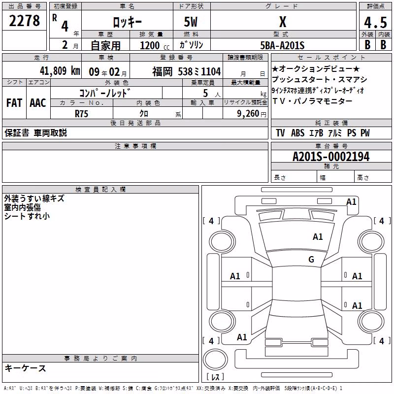 DAIHATSU ROCKY