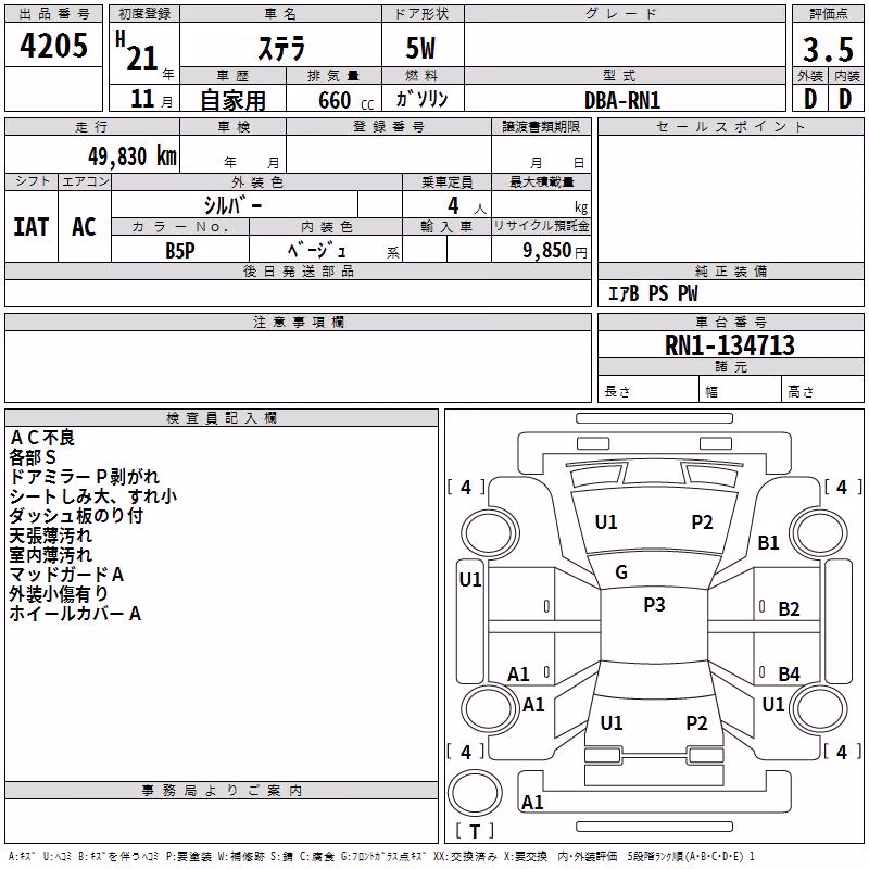 SUBARU STELLA