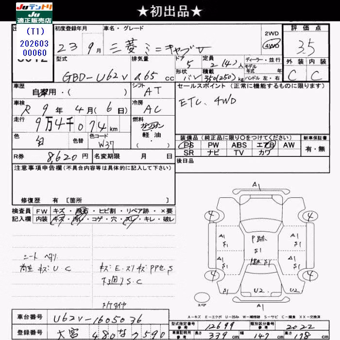 MITSUBISHI MINICAB