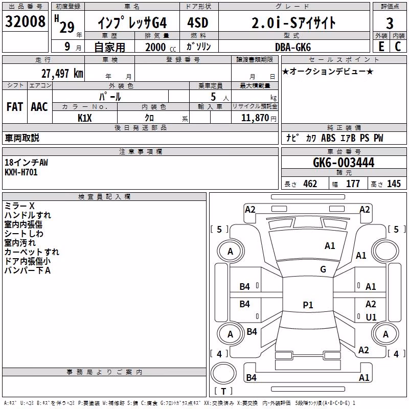 SUBARU IMPREZA