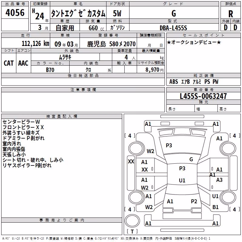 DAIHATSU TANTO EXE