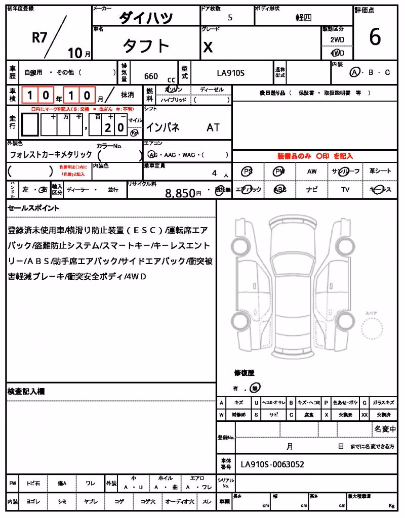 DAIHATSU TAFT