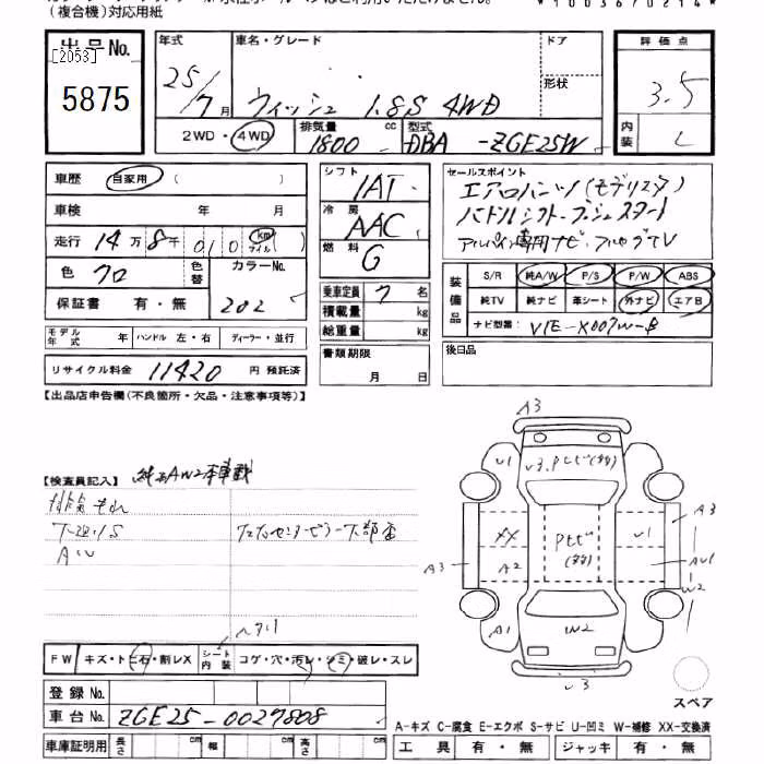 TOYOTA WISH