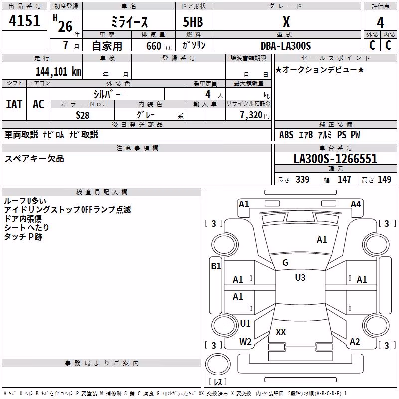 DAIHATSU MIRA E:S