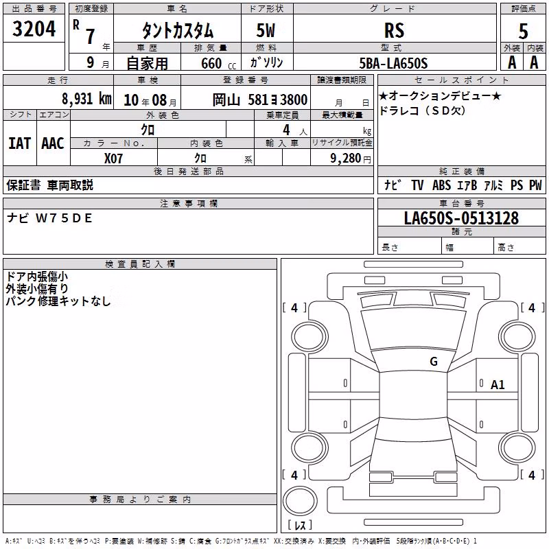 DAIHATSU TANTO