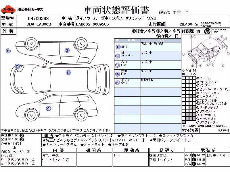 DAIHATSU MOVE CANBUS