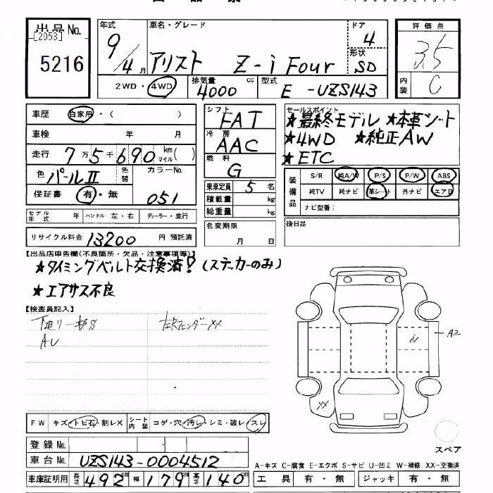 TOYOTA ARISTO