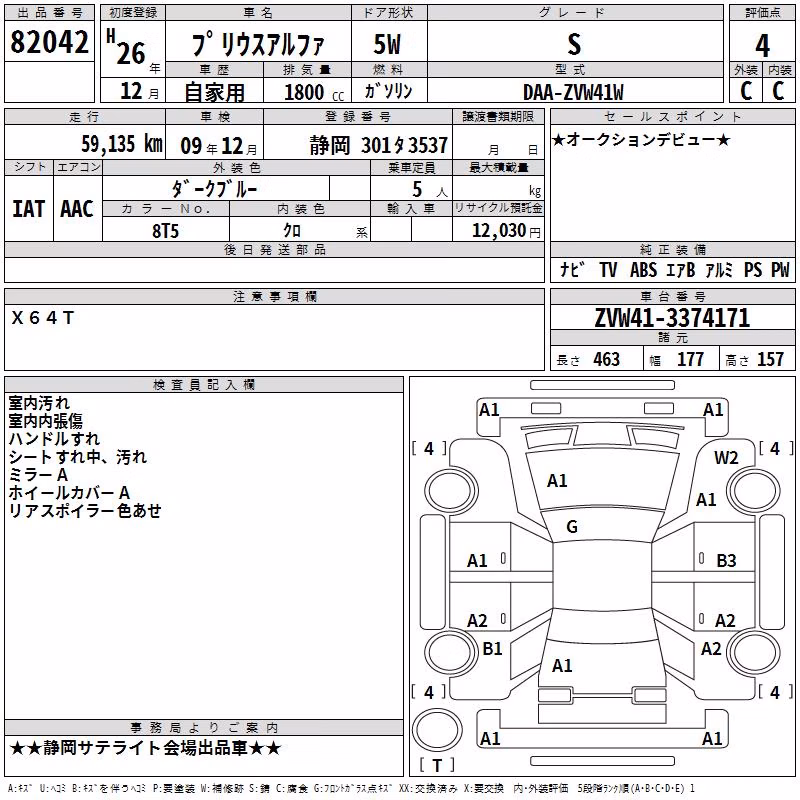 TOYOTA PRIUS ALPHA