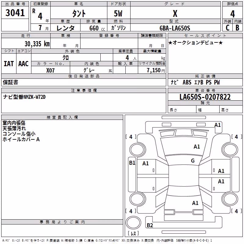 DAIHATSU TANTO