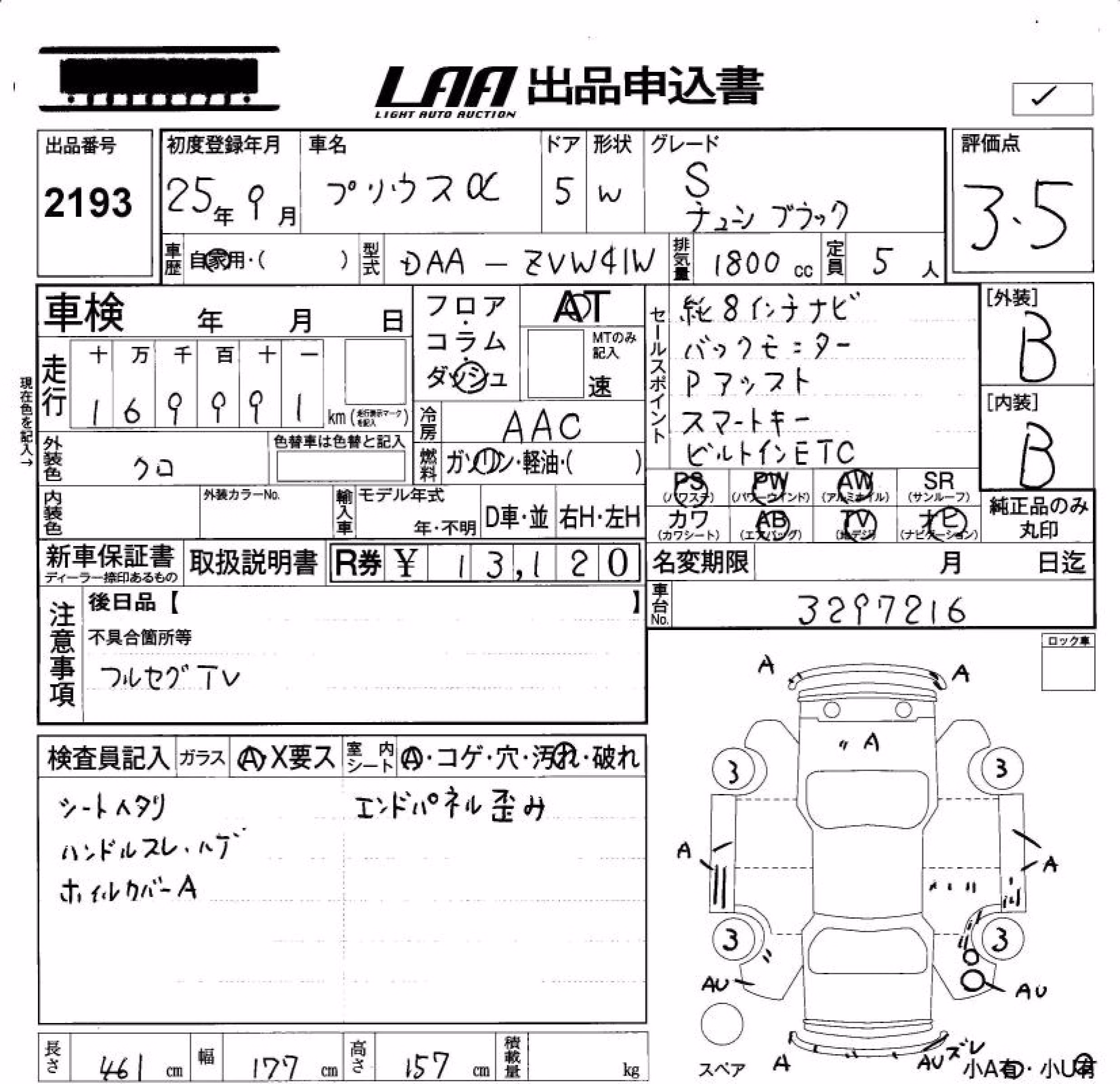 TOYOTA PRIUS ALPHA