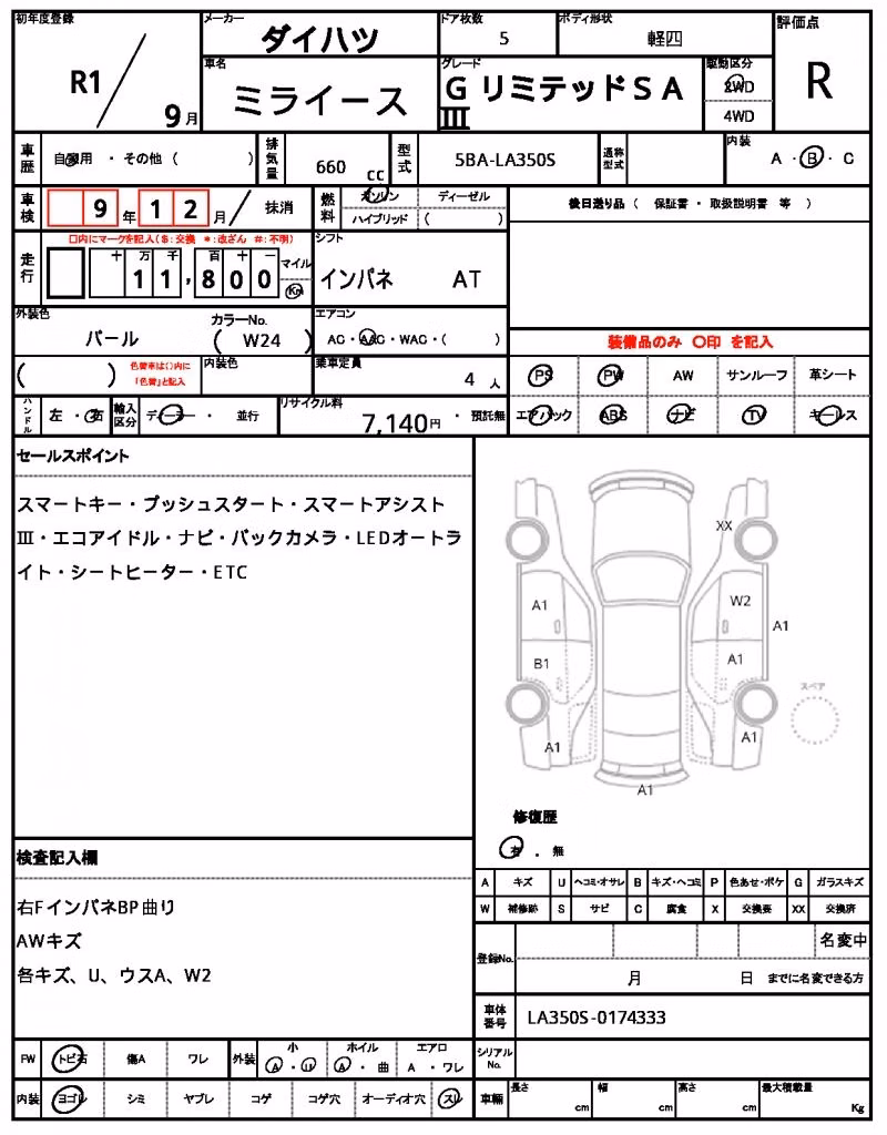DAIHATSU MIRA E:S