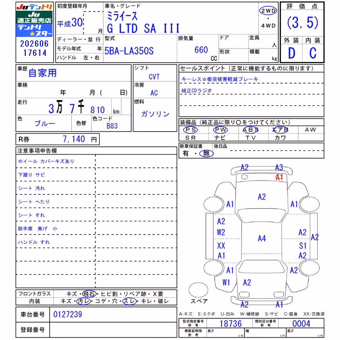 DAIHATSU MIRA E:S