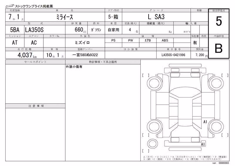 DAIHATSU MIRA E:S