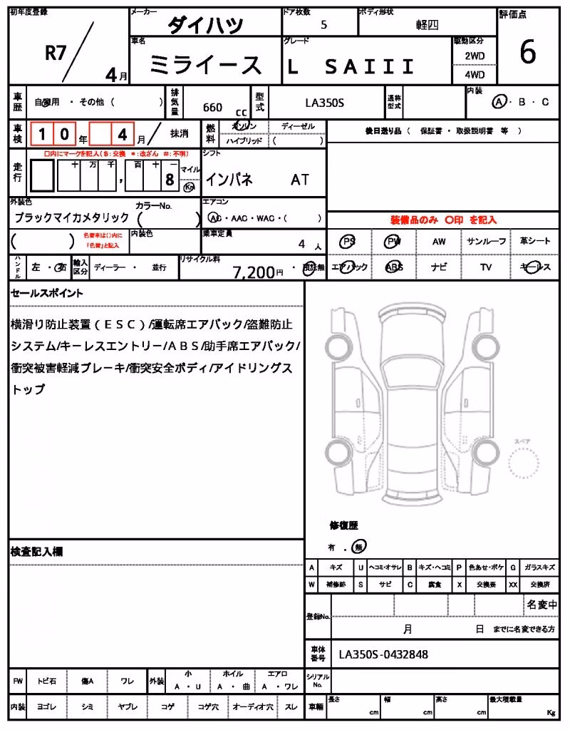 DAIHATSU MIRA E:S