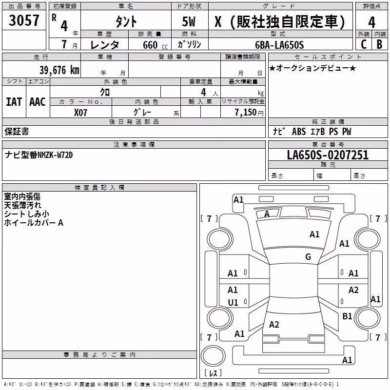 DAIHATSU TANTO