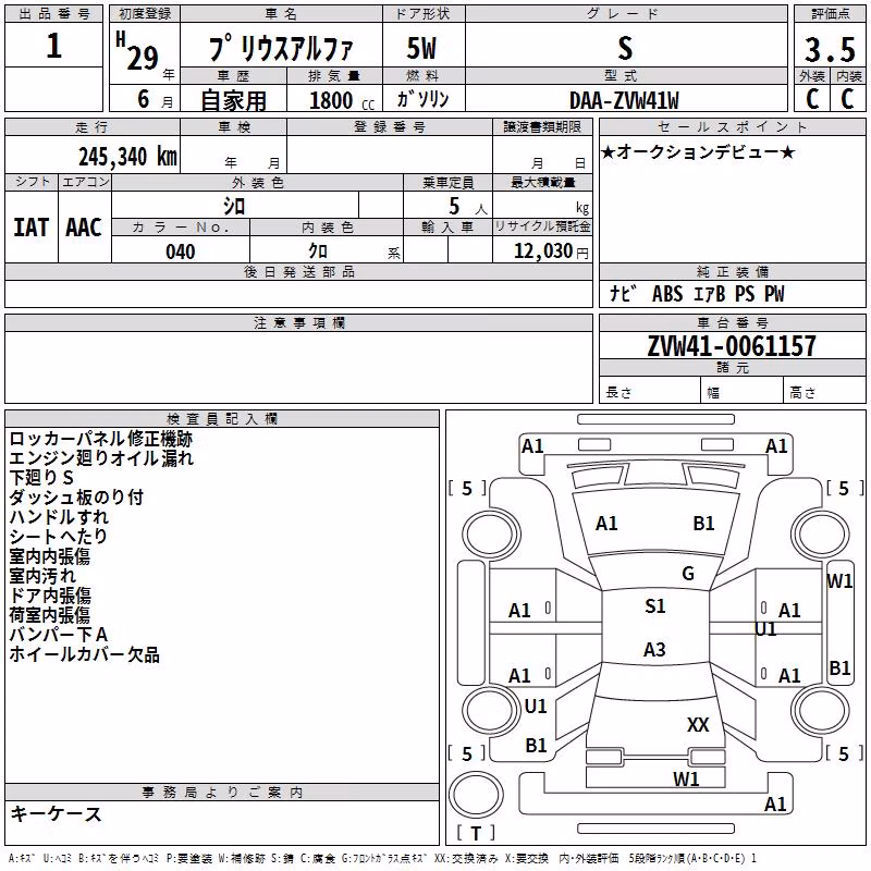 TOYOTA PRIUS ALPHA